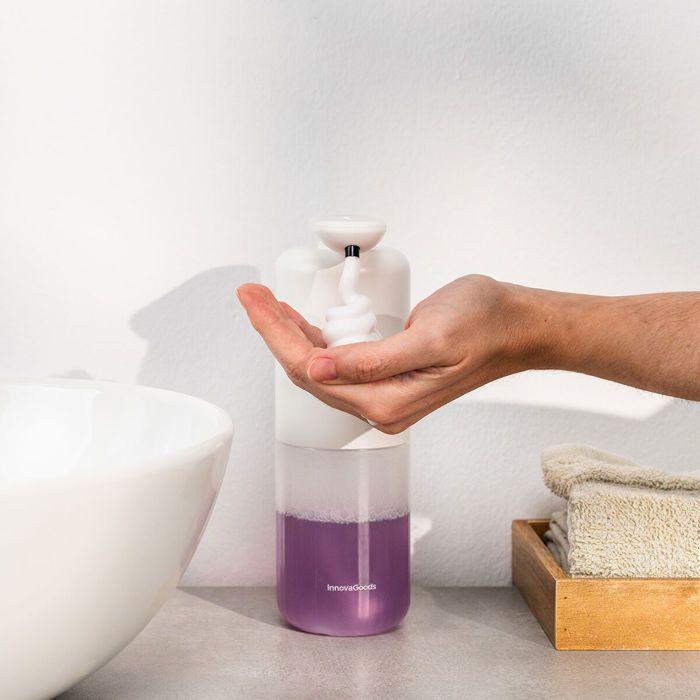 Автоматический дозатор мыла - InnovaGoods - Перезаряжаемый - 350 мл - Бесконтактный - Современный дизайн