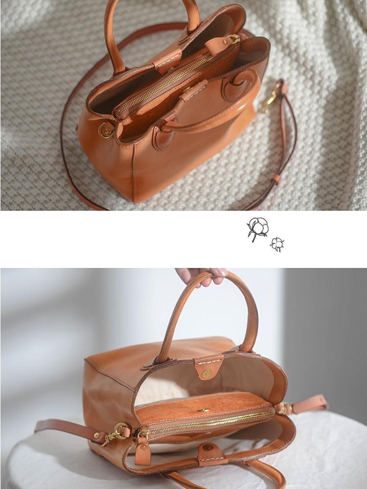 Johnature Роскошные сумки из натуральной кожи, женские сумки ручной работы из натуральной натуральной яловой кожи, однотонные простые сумки на плечо