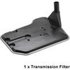 4L60E Automatic Transmission Filter Kit With Gasket Compatible With Buick Cadillac Chevy GMC Replaces# TF289
