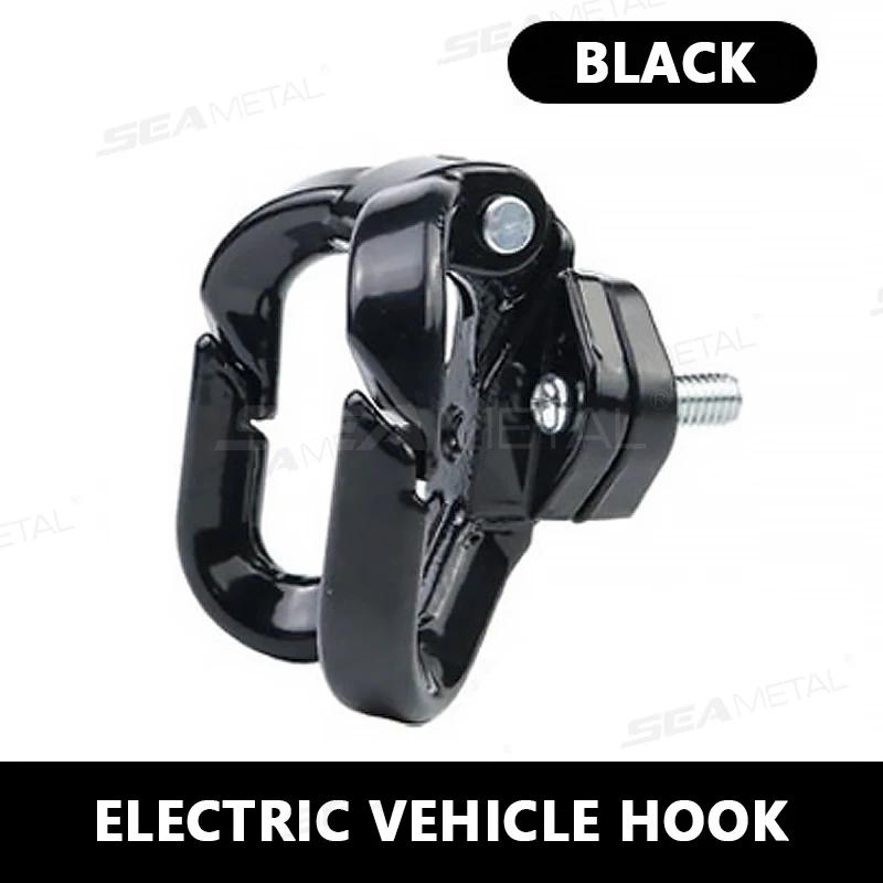 BLALION Motorcycle Helment Hook Holder Hand Bag Double Hook Luggage Shopping Bag Hangers Aluminum Alloy Motorcycle Accessories