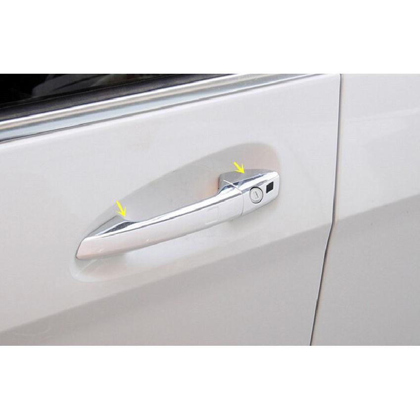 For Benz E-Class w212 E300 E350 2010-2015 Chrome Side Door Handle Cover Trim 8pc