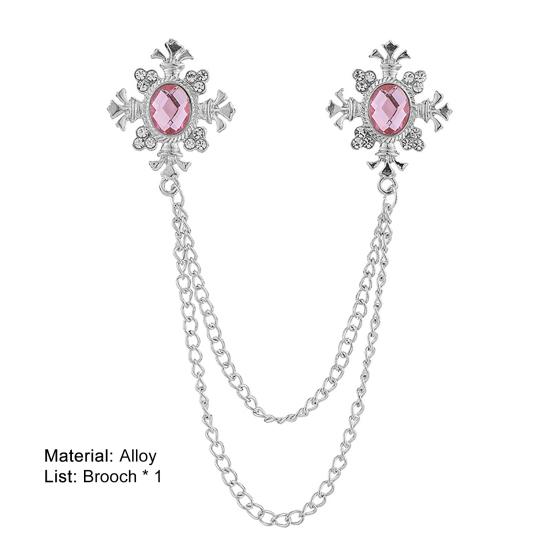 Stylish Brooch Pin Eye-catching Alloy Shining