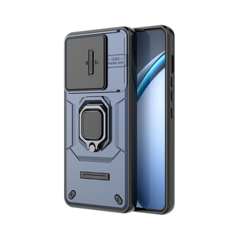 Чехол с выдвижным окном для Oppo K13 Turbo Pro, противоударный, с кольцом-держателем, магнитная крышка, чехол для Oppo K13Turbo Pro, чехол для Oppo K13 Turbo Pro