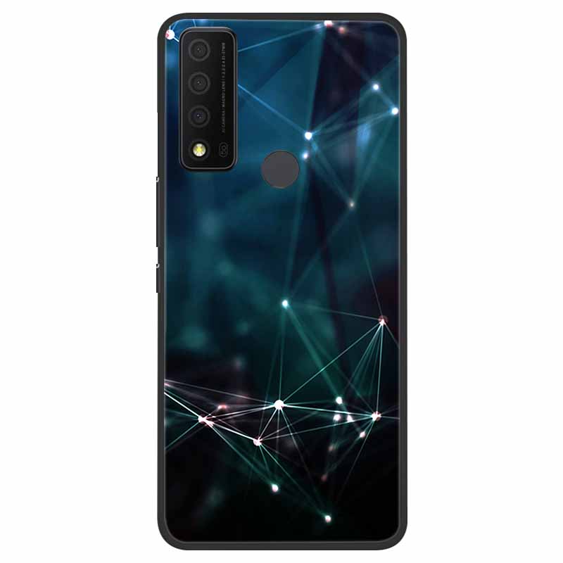Для TCL 30 XE 5G Чехол Мраморный Кот Мягкий Силиконовый Задний Чехол для Телефона TCL 30 XL 30V 5G Чехол TCL30 XE T767W 30XE 5G Coque Funda Сумка