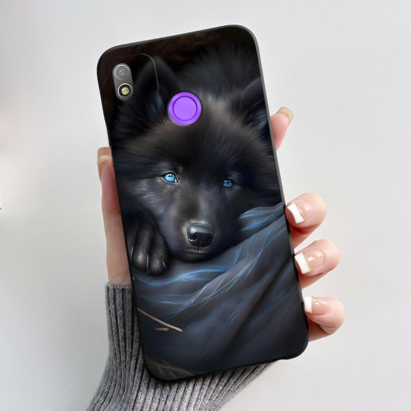 Чехол для Tecno Pop 4 Силиконовый Забавный Роскошный Милый Мультяшный Кот Кролик Крутые Девочки Мальчики Задняя Крышка Для Tecno Pop4 Чехол для Телефона BC2c