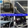 Для Toyota Corolla Cross - 2024 ABS Карбоновое волокно Ручка переключения передач / Кнопка подъема Свет / Панель декора управления Аксессуары Накладка Отделка