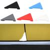 2Pcs Triangle Car Door Corner Soft Silicone Guard Trim Anti-Scratch Protector
