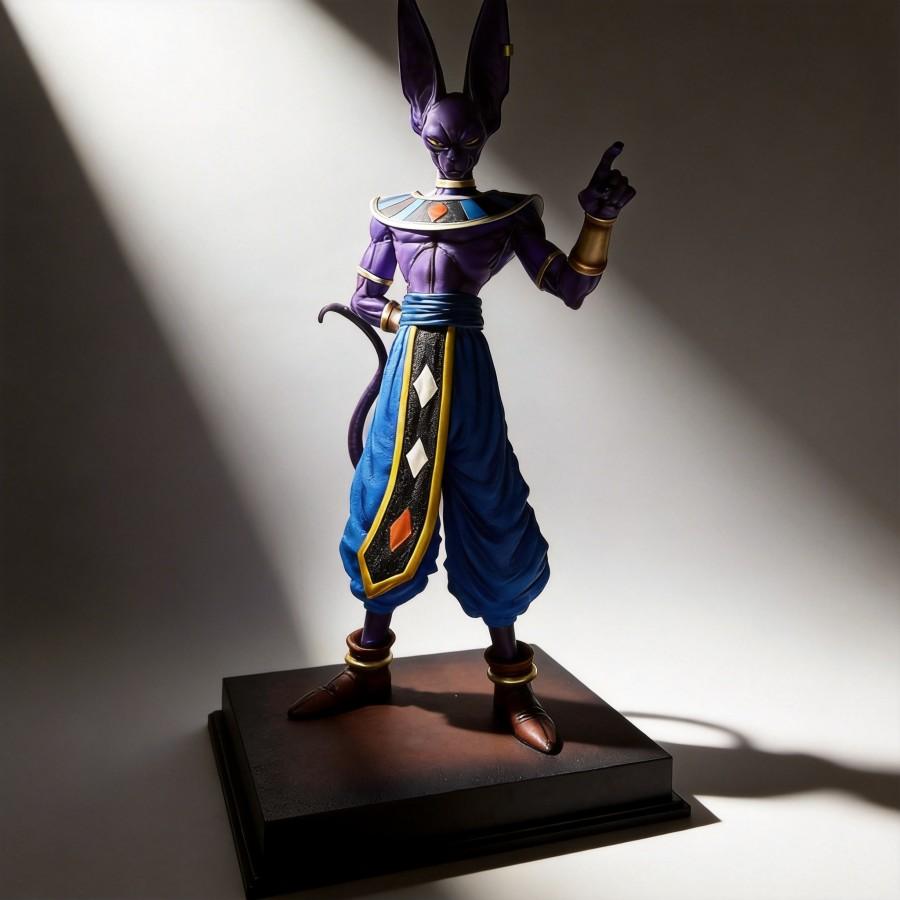 Фигурка Аниме Dragon Ball Beerus Бог Разрушения 53 см JT Большой Размер Коллекционная Модель Настольное Украшение Подарок