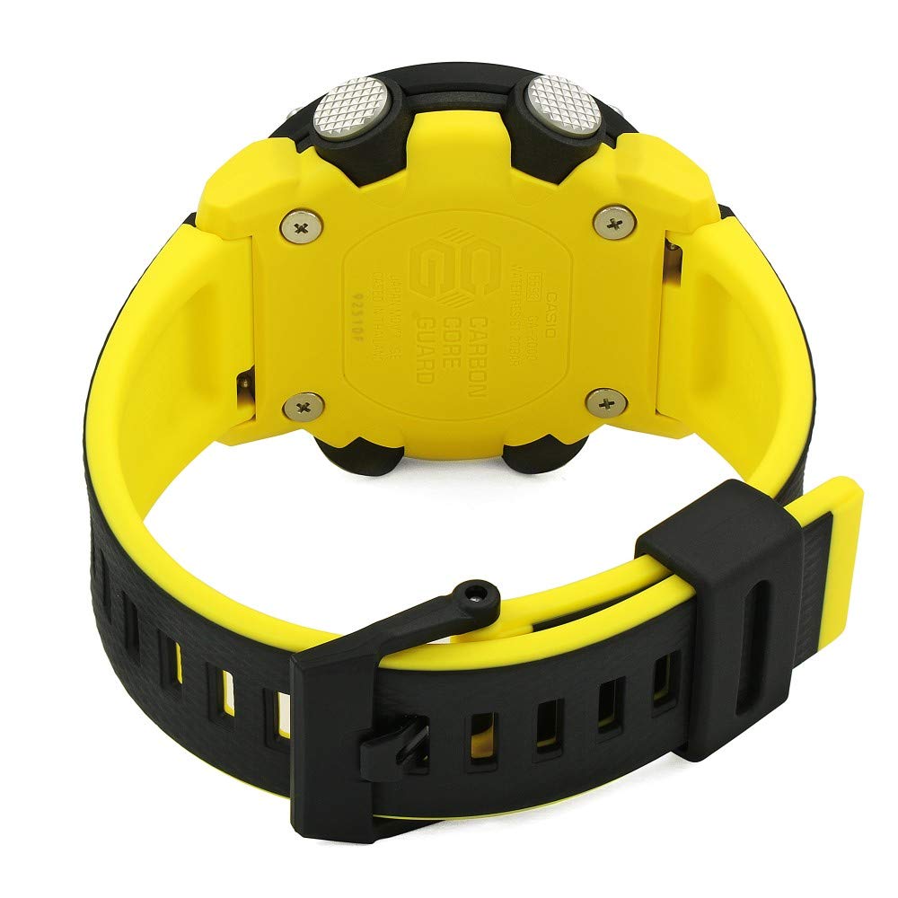 CASIO G-SHOCK Carbon Core Guard GA-2000-1A9 мужские желтые часы