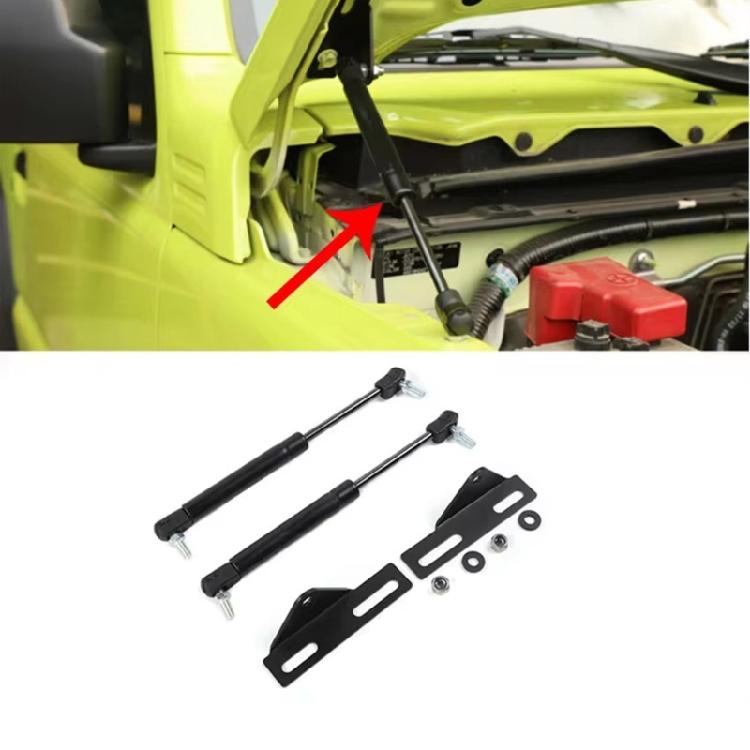 Engine Hood Lift Hydraulic Rods Support Props Gas Spring Dampers Bracket For Jimny JB64 JB74 2019+ Vehicle Maintenance