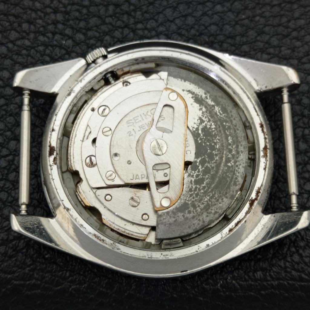 VINTAGE SEIKO 5 AUTOMATIC 6119C JAPAN MENS BLUE COLOR DIAL WATCH A500099-2 R151a-a500099