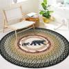 Nordic Round Living Room Sofa Tea Table Mat Home Decor Versatile Carpet Butterfly Flower Carpet
