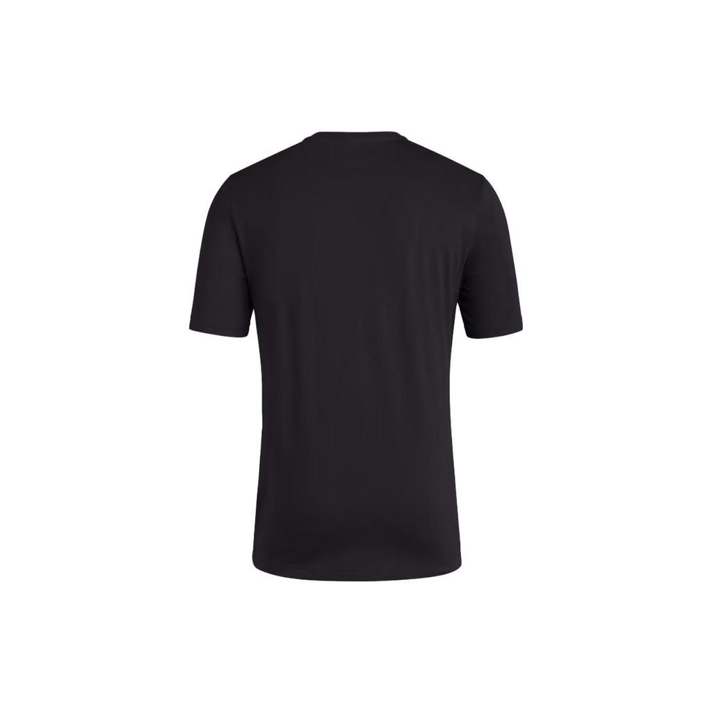 Adidas Messi Collection Printed Goat Graphic Round Neck Short Sleeve T-shirt Men Tops Black JF4297