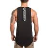 Muscleguys Cotton Gym Clothing Bodybuilding Tank Top Men Fitness Singlets Sleeveless Solid Muscle Vest Sports