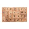 Kodomonookao Petit Letter Stamp Set (Large) [Uppercase Alphabet] 1234-016