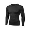 Быстросохнущая компрессионная тренировочная футболка с длинным рукавом для детей и взрослых