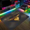 Bon Jovi Design Crystal Velvet Carpet Cozy Non?Slip Printed Rug For Bedroom Living Room Entrance