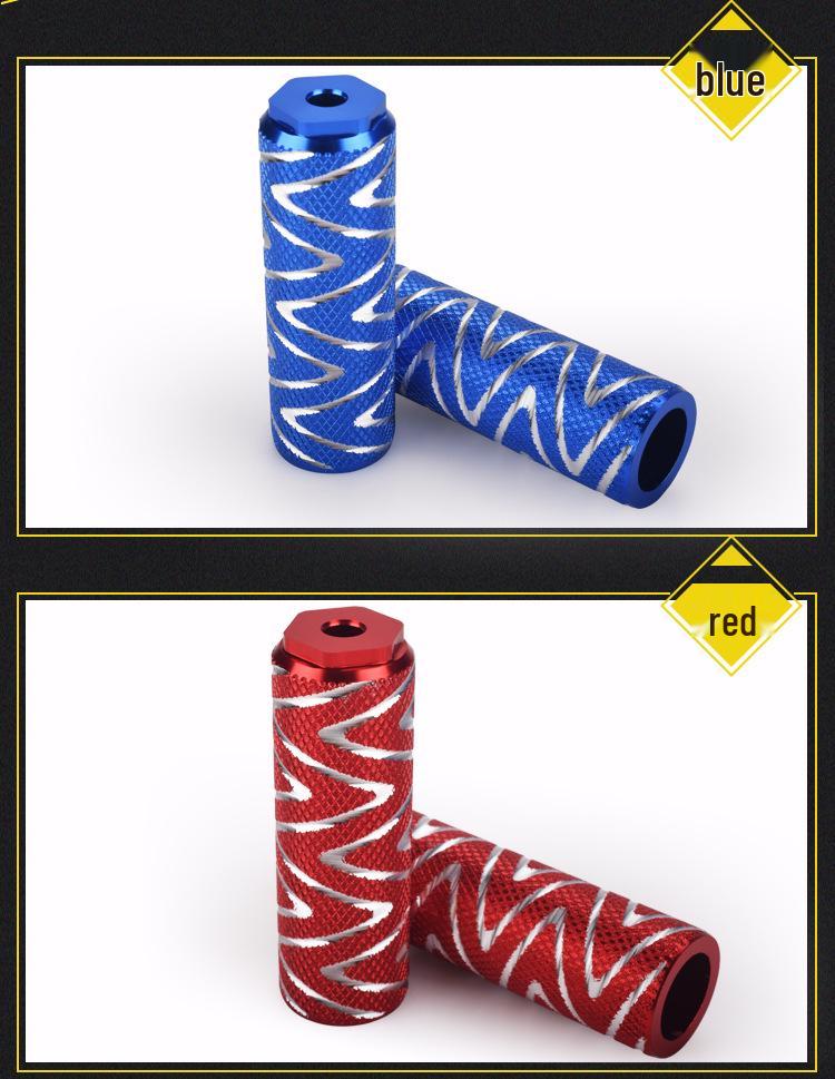Universal Bicycle Rear Footpegs & Seat Pedals with Rocket Launcher Design