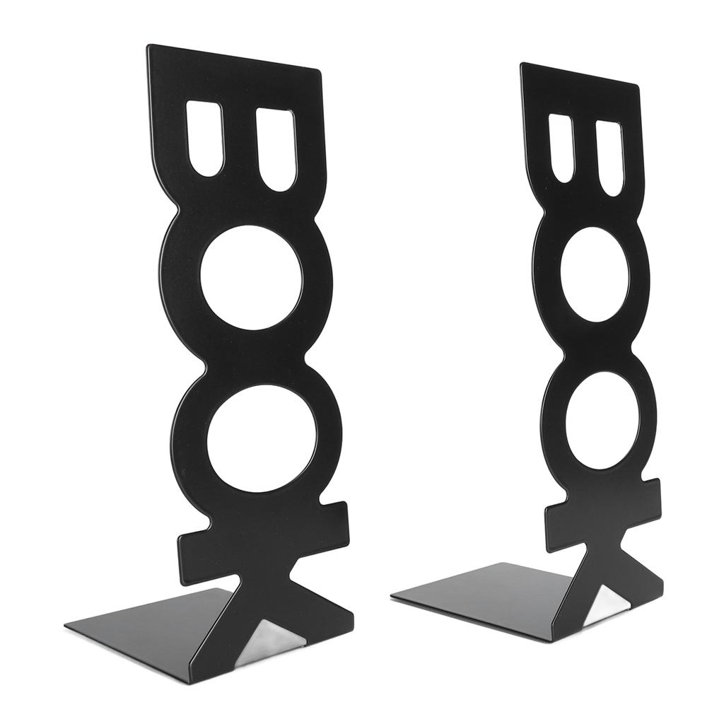 1 пара декоративных L-образных вертикальных нескользящих стопперов для книг для школьного офиса