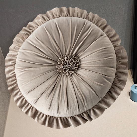 Подушка для дивана, эластичная декоративная однотонная полезная офисная подушка для сна, поддержка спины, плюшевая подушка, домашний аксессуар