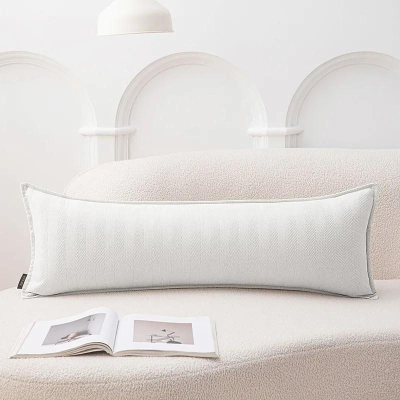 30x120cm Rectangle Throw Pillow Cover Nordic Waist Cushion Cover Home Long Body Couple Lover Pillowcase Home Decoraion