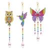5D  Wind Chimes Rainbow Hanging Stained Glass Decoration