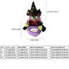 Adjustable Chest Strap Wizard Riding Dog Clothes 3D Doll Halloween Pet Dress UP  for Pet Party