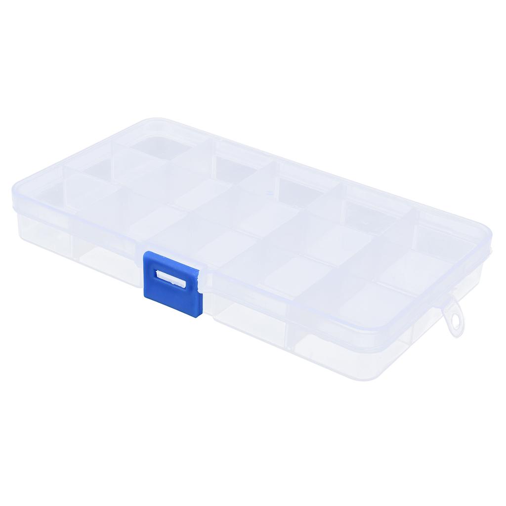 Organizer Box Plastic Material Jewelry Storage Box for Beads Earrings Necklaces Fish Hooks Small