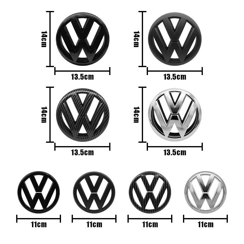 Hub Caps 1Pcs 135mm 110mm VW Golf 6 MK6 For Volkswagen Golf6 2009-2012 Car Rear Trunk Lid Front Grill Emblem Trunk Auto Badge Ac