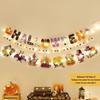 Halloween Hanging Decor: Flags, Flowers, and Ornaments for a Spooky Atmosphere