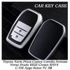 2/3 Button TPU Leather Car Key Case Cover for Toyota Yaris Prius Camry Corolla Avensis Verso Prado REIZ Crown RAV4 C-HR Aygo Scion TC IM