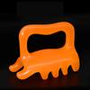 Natural Resin Multiple Trigger Points Massager Smooth Double Push Acupoint Meridian Health Massage Tools Back Cervical Spine Massager
