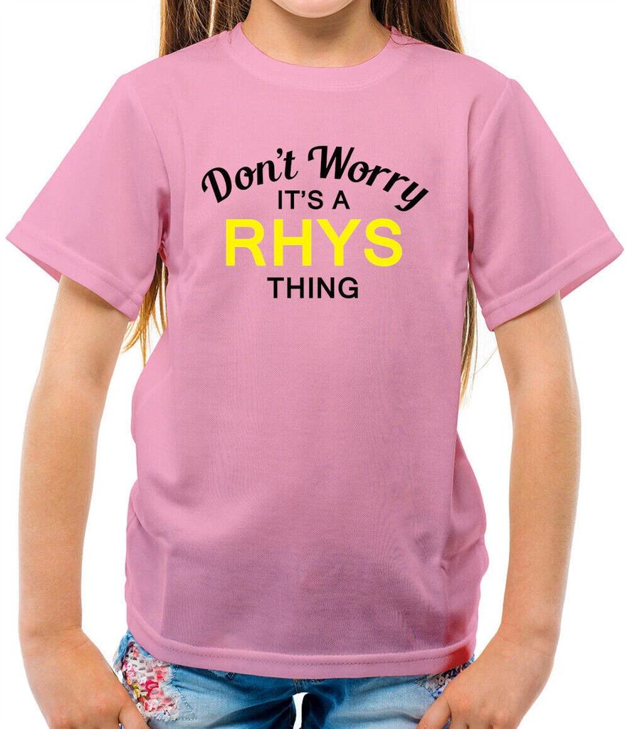 Don't Worry It's Un Rhys Cosa T-Shirt - Surname Custom Family Name