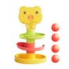 Kids Ball Drop Tower 2/3/5/7/9 Layers Cartoon Pig Marble Run Track Toy Toddlers Boys Girls Educational Rolling Ball Slide Toy