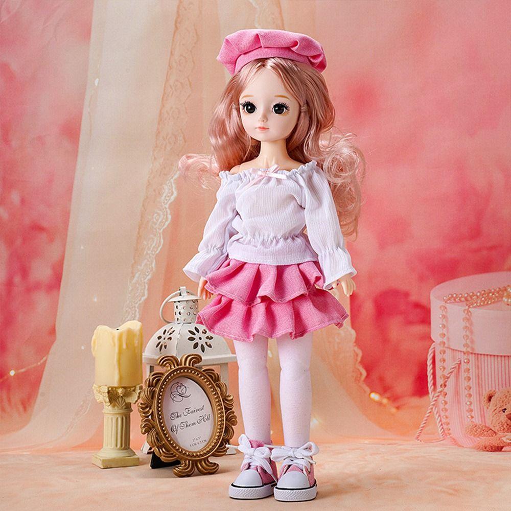 Gift Toys Kids Toy Top 1/6 Dolls Clothes Doll Sweatshirt Outfits Doll Shorts Skirt Handmade Hoodies