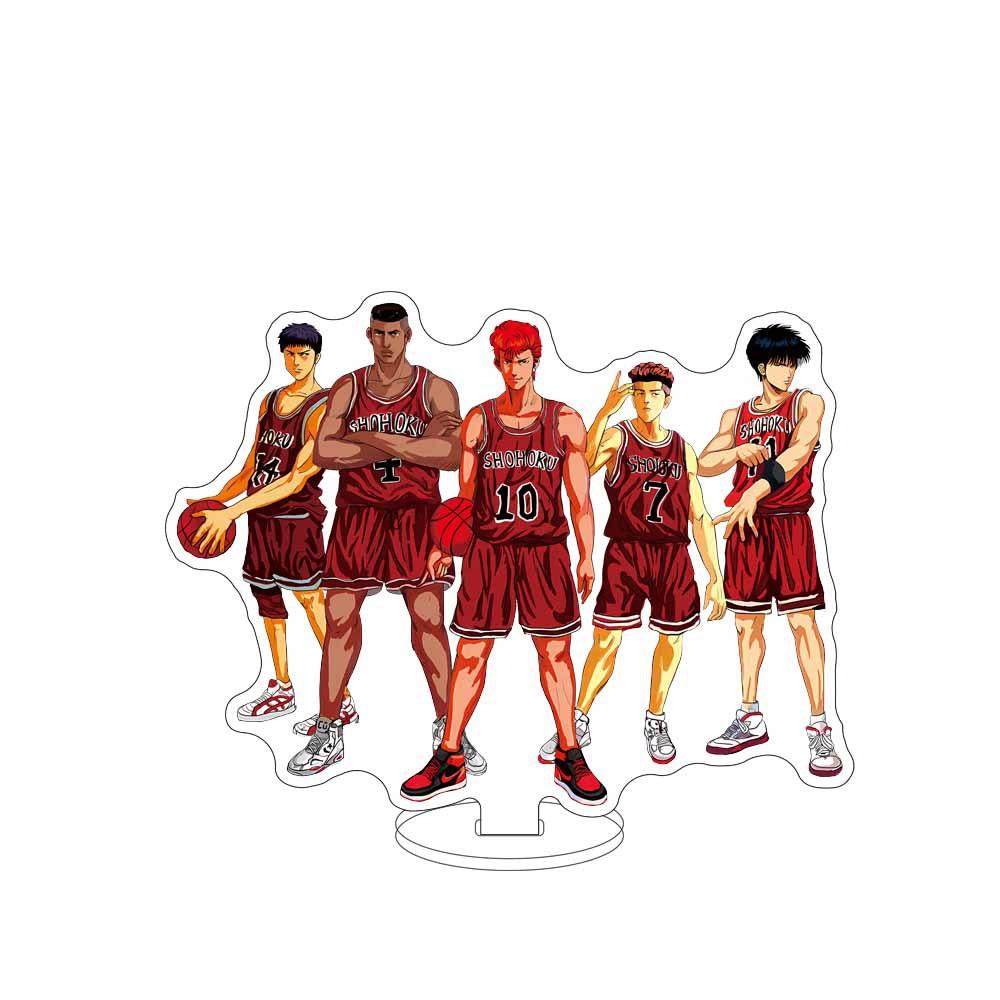 Kaede Rukawa Sakuragi Hanamichi Standing Acrylic Stand Japanese Anime SLAM DUNK Role Figure Model Plate Cospaly