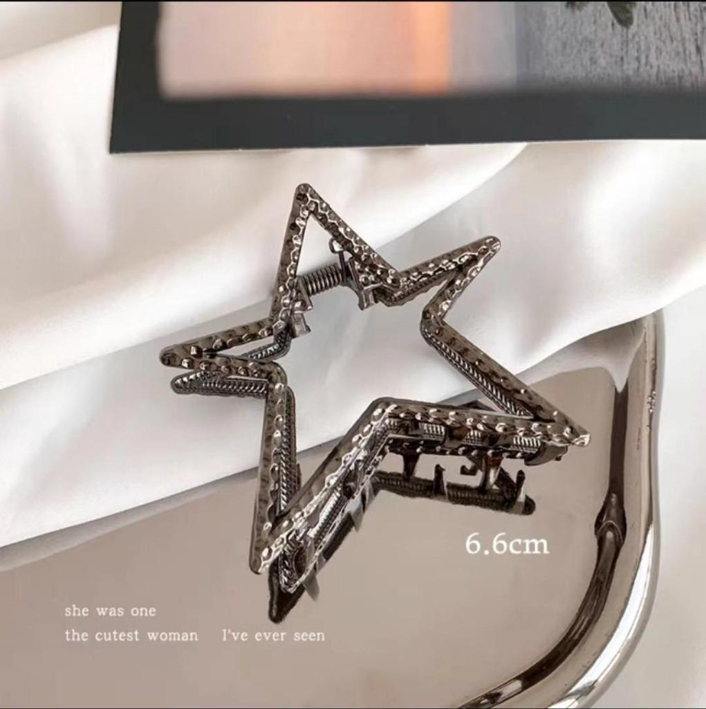 Премиальная металлическая заколка для волос «Акула» для женщин - Большая летняя заколка для волос, Уникальный дизайн