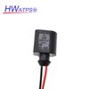 Для VW Bora Eos Golf Jetta Lupo Passat Polo Skoda Superb Seat Altea Датчик Универсальный Разъем-Коннектор 2Pin 1K0965561J 1J0973702