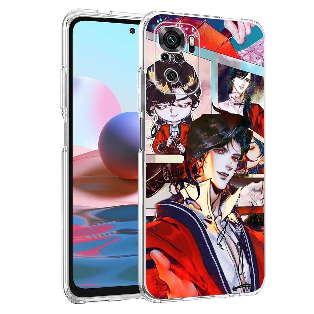 Прозрачный чехол для телефона «Благословение небожителя» для Xiaomi Redmi Note 12 5G 9S 9 8 10 11 Pro+ 9T 8T 10C 9C 9A 7 Pro