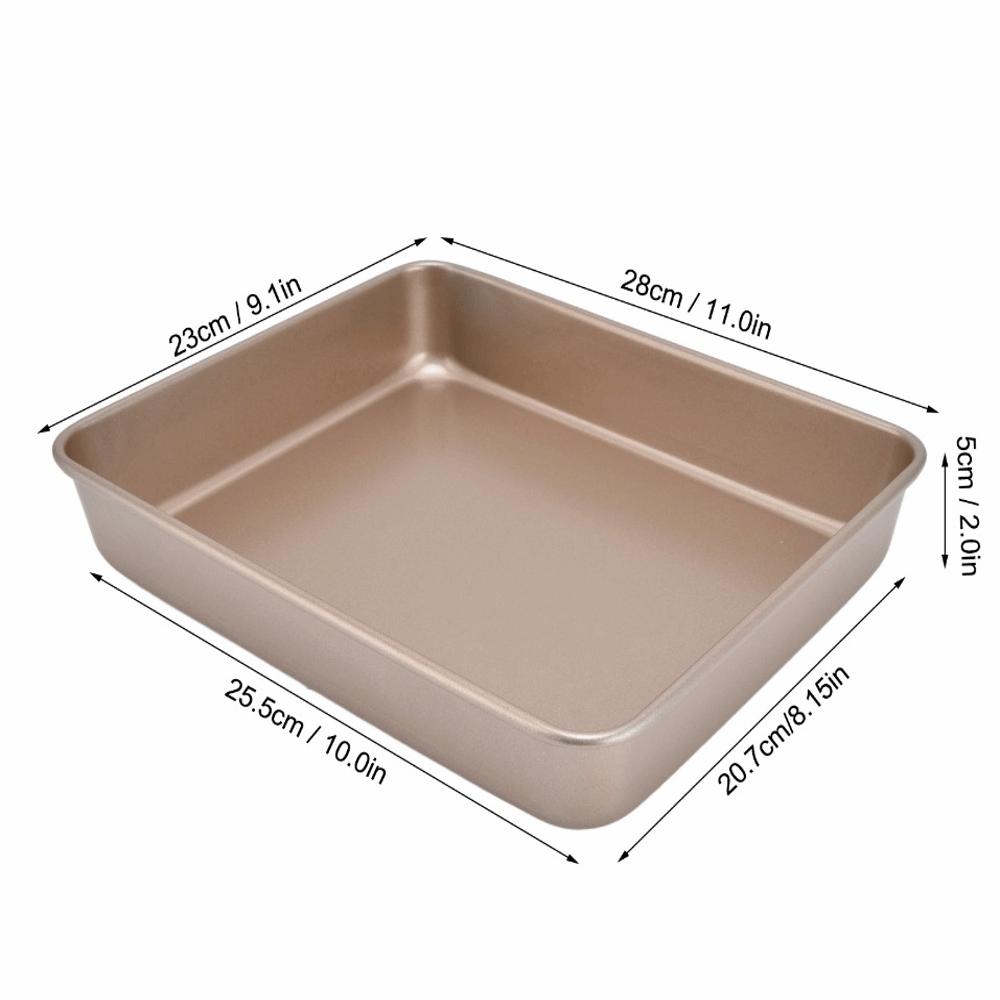 Food Grade Carbon Steel Bakeware Nonstick Baking Sheet Durable Baking Pan  Bakery Catering