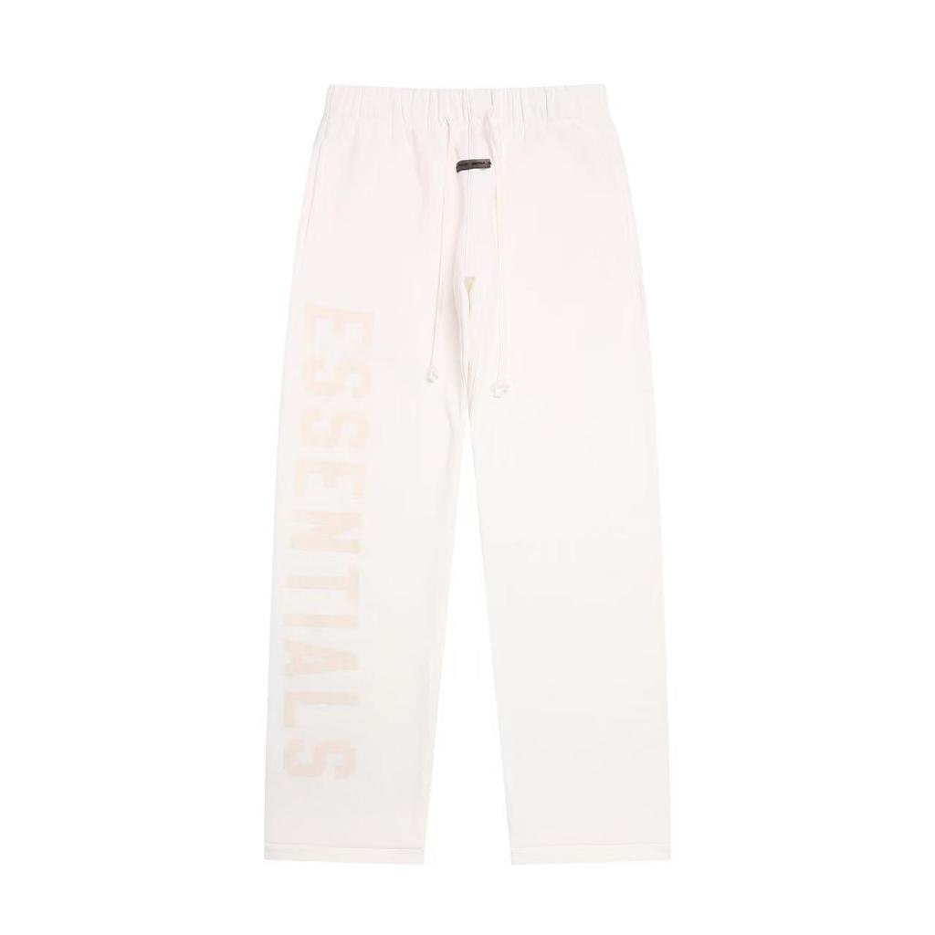 ESSENTIALS Унисекс Модные Спортивные Штаны с Принтом Букв - Свободные Повседневные Уличные Длинные Брюки