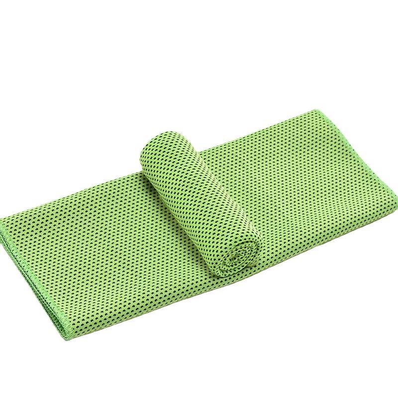 Охлаждающее полотенце Ледяное полотенце Мягкое дышащее прохладное полотенце Полотенце из микрофибры Подходит для занятий йогой, спортом, бегом, упражнениями в тренажерном зале, кемпингом, фитнесом