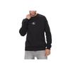 Letter Round Neck Fitted Long Sleeve Sweatshirt Men Sweatshirt Black J30J325671-BEH