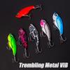 Metal Vib Blade Lure Fishing Vibration3D Hardbait Treble Hook Tackle Pesca Bait