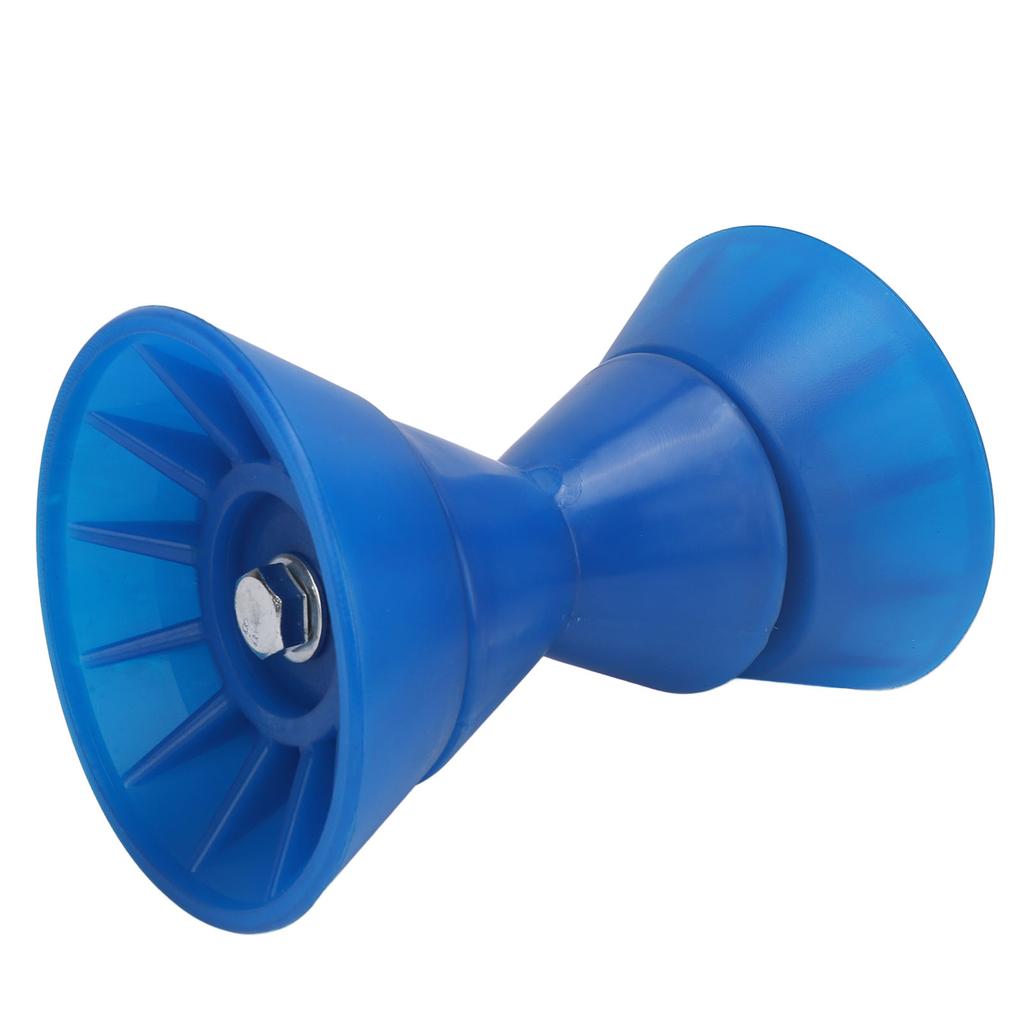 4-дюймовый лодочный ролик носовой упор с валом 1 2 дюйма, устойчивый к царапинам ПУ синий ролик для прицепа в сборе для яхт