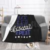 Repeat Eating Sleep Baseball Blanket For Sofa Bed Travel Baseball Team Teams Game Games Player Baseball Bat Bat