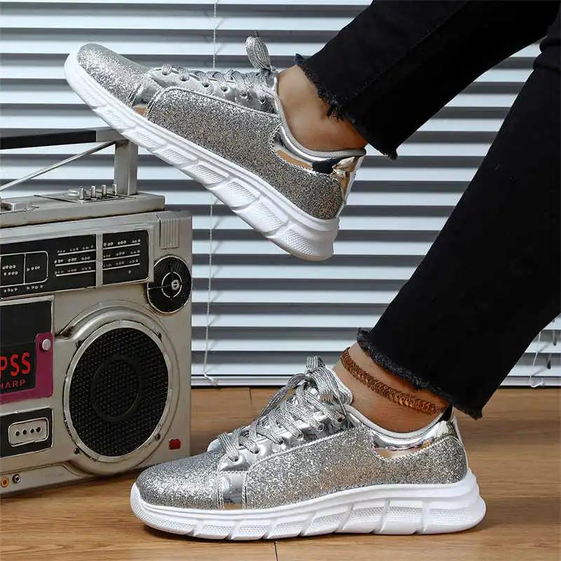 Без каблука 39 Роскошные Дизайнеры Вулканизированные Размер 50 Обувь Обувь Кроссовки Для Женщин Спорт Лоферы Обувь Новое Поступление Депорте