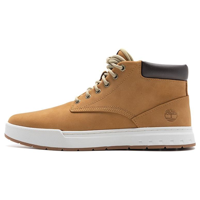 Timberland Durable Breathable Mid-Top Sneakers Men Sneakers Wheat A5PRVM231