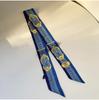 2024 Silk Twilly Scarf: Stylish Ribbon for Bag Handles & Hair