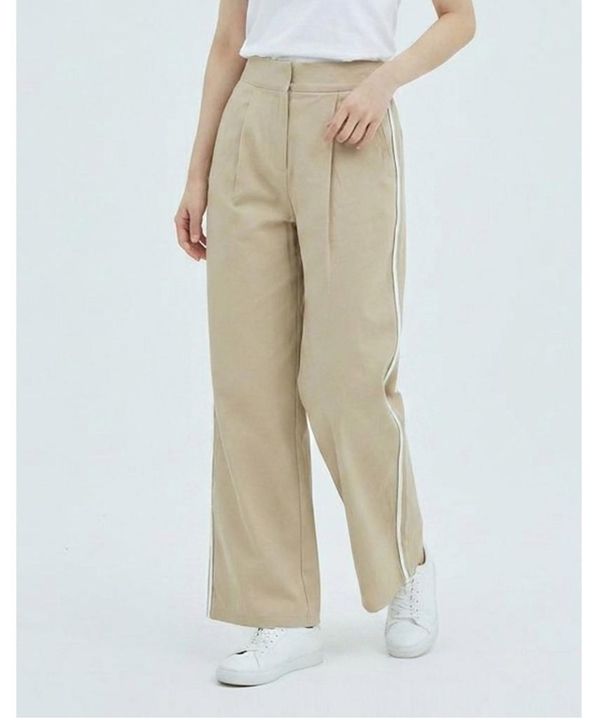 VANAKE One-Pin Tuck Wide Pants_Vb35Slm401Z